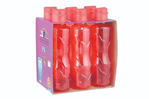 Plastic Fridge Bottle Paris 1000ml Classic Set of 6pcs