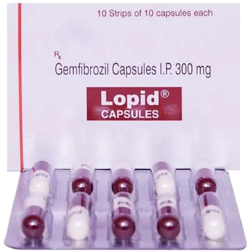 300 MG Gemfibrozil Capsules IP