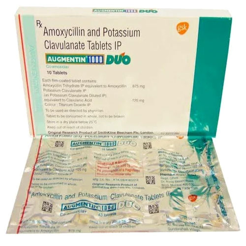 Amoxicillin Potassium Clavulanate Tablets IP