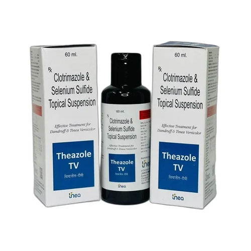 60 Ml Clotrimazole Selenium Sulfide Topical Suspension General Medicines