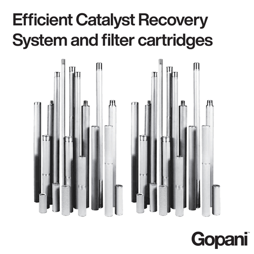 Efficient Catalyst Recovery System and filter cartridges
