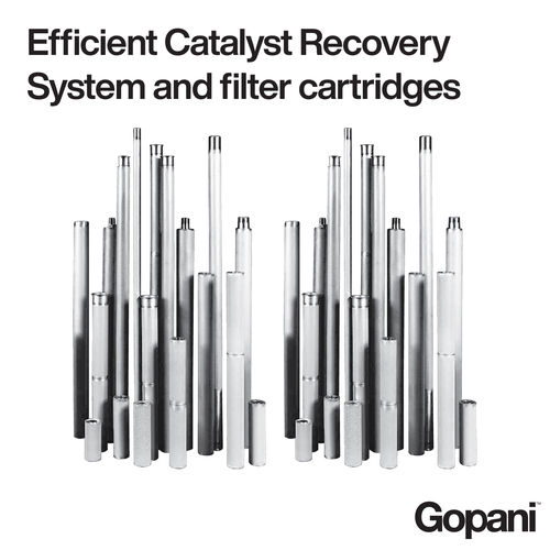 Efficient Catalyst Recovery System and filter cartridges