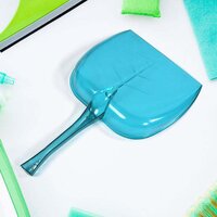 PLASTIC UNBREAKABLE DUSTPAN BIG SIZE WITH LONG HANDLE DUST COLLECTOR PAN FOR HOME AND KITCHEN(PACK OF 1PC) (5912)