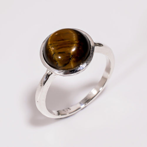 Birthstone Ring Natural Gemstone Sterling Silver