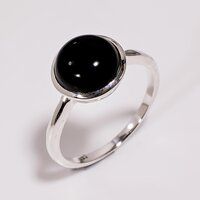 Birthstone Ring Natural Gemstone Sterling Silver