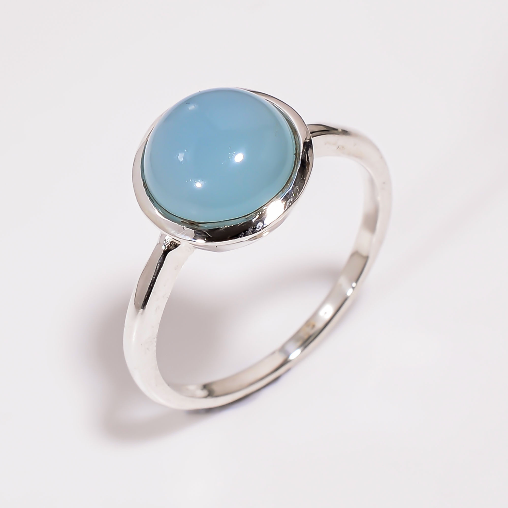 Birthstone Ring Natural Gemstone Sterling Silver