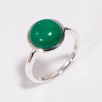 Birthstone Ring Natural Gemstone Sterling Silver