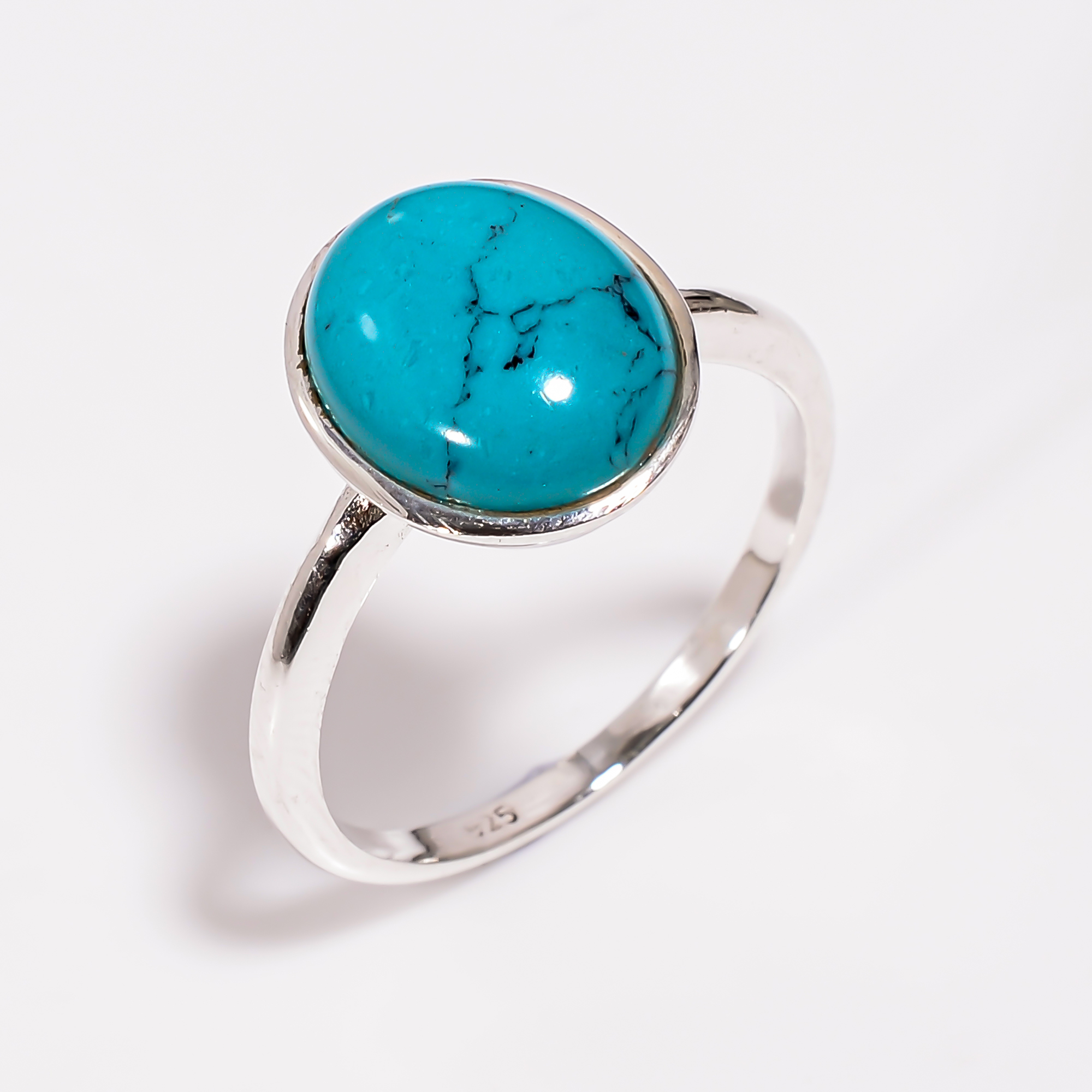 Gemstone 925 Sterling Silver Ring