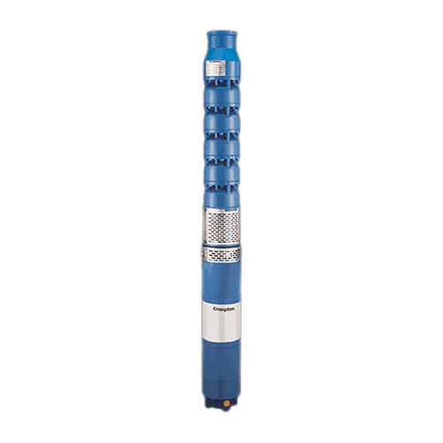 Blue V-8 Water Filled Motor Submersible Pump