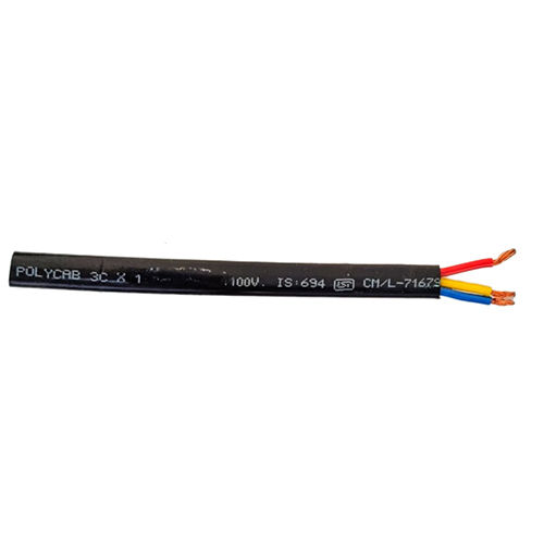 1.5 Sq mm 3 Core Sumbersible Cable