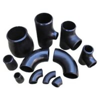 Carbon Steel Welded Pipe Fittings - Size 1/2" To 36", Outer Diameter 20-900 Mm, Thickness 2-40 Mm, Welding Connection, 0 Mm Tolerance