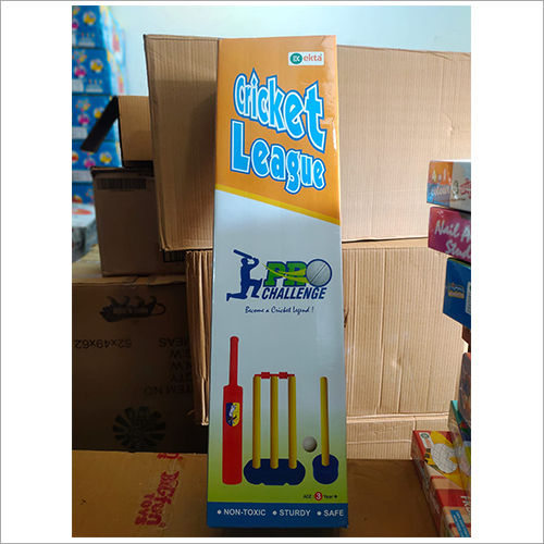 Plastic Cricket League Toy