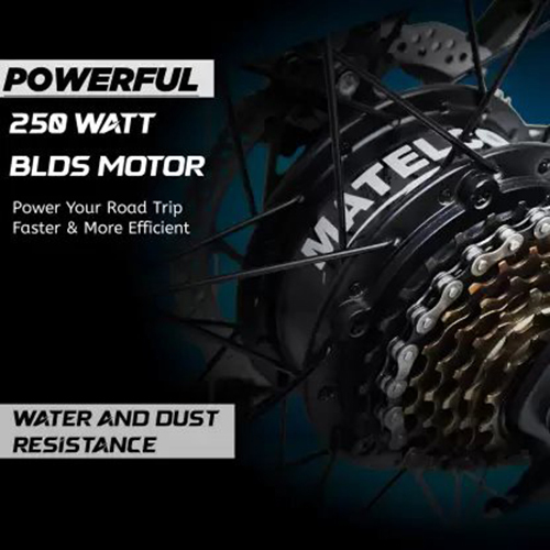 MATELCO URBANO Ei26 BLACK 26 inches Single Speed Lithium-ion (Li-ion) Electric Cycle