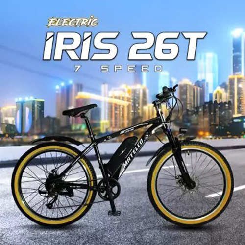 MATELCO IRIS Ei26 Aluminium alloy 26 inches 7 Gear Lithium-ion (Li-ion) Electric Cycle