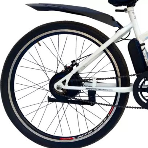 MATELCO FEA UNISEX WHITE 26 inches 27 Gear Lithium-ion (Li-ion) Electric Cycle
