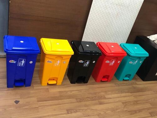 My Family Plastic Square Pedal Bin 40 Ltr