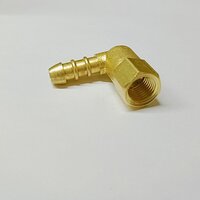 Re Volving Nozzle - Brass Material, Polished Finish, Golden Color | Ideal For Industrial Applications