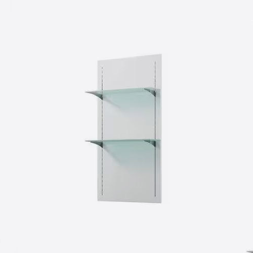 White Cg39 Commercial Glass Rack