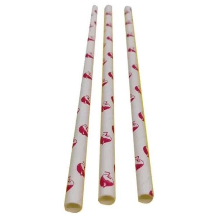 Straight Paper Printed Straw - Application: Commercial