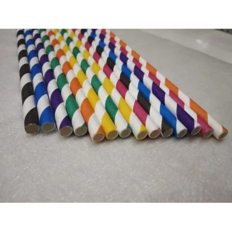 6Mm Spiral Paper Straw - Application: Commercial