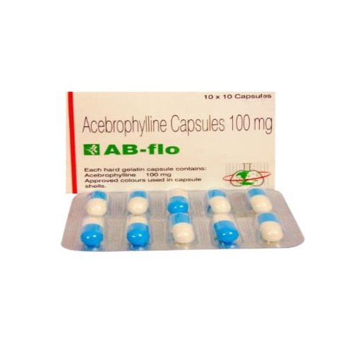 100mg Acebrophylline Capsules