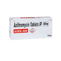 500mg Azithromycin Tablets Ip - 5 Pieces Per Pack | General Medicine For Adults, Treats Bacterial Infections, Dosage As Per Doctor's Consult