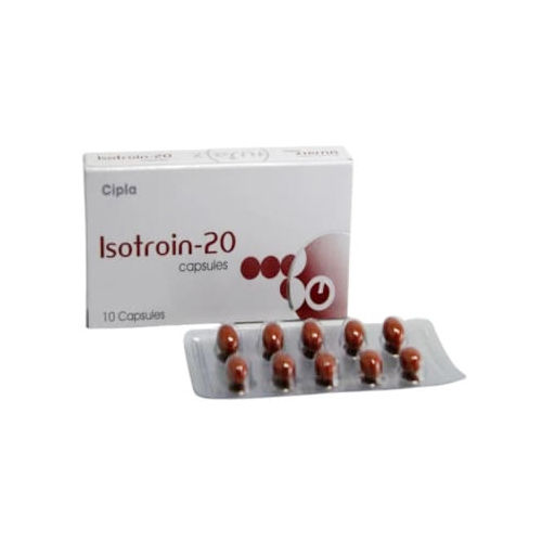 Isotroin-20 20mg 10s Capsules Grade: Chemical