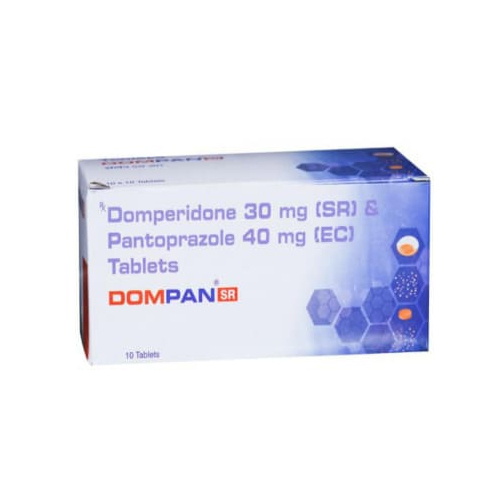 Domperidone 30mg And Pantoprazole 40mg Tablets