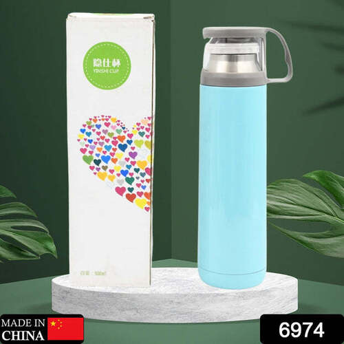 WATER BOTTLE FOR KIDS STAINLESS STEEL LEAK PROOF WATER BOTTLE (6974)