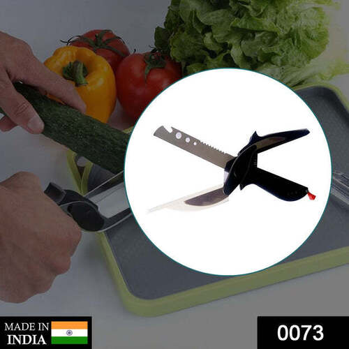 STAINLESS STEEL 4 IN 1 CLEVER CUTTER BLACK (0073)