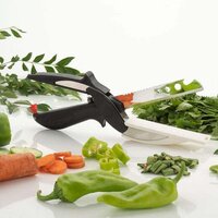 STAINLESS STEEL 4 IN 1 CLEVER CUTTER BLACK (0073)