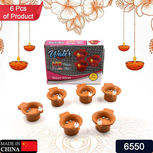 WATER SENSOR DIYAS FOR DIWALI DECORATION (6550b)