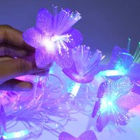 FLOWER DESIGN HOME DECORATION ELECTRICAL SERIES LIGHT 13 FEET HOME DECORATION DIWALI AND WEDDING LED CHRISTMAS STRING LIGHT INDOOR AND OUTDOOR LIGHT (8336)