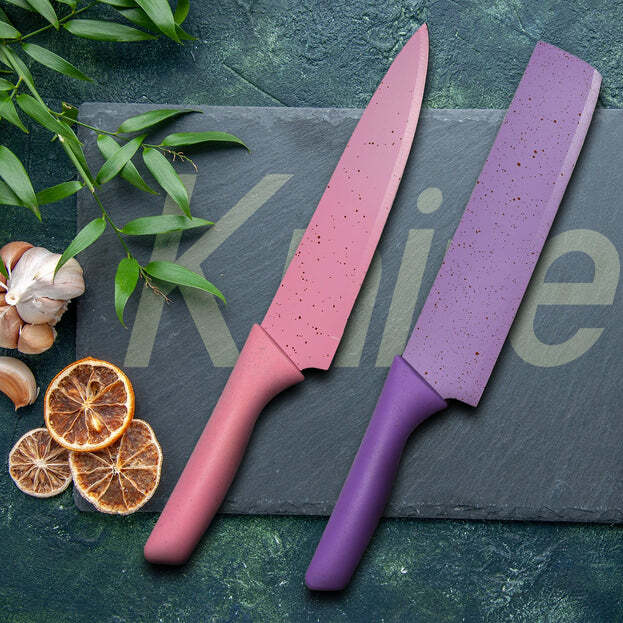 CORRUGATED 6PC KITCHEN KNIFE SET PROFESSIONAL BOX KNIFE SET 6 PIECE FORGED KITCHEN KNIVES WITH BOX (2948)