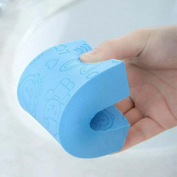 ULTRA SOFT EXFOLIATING SPONGE DEAD SKIN REMOVER SPONGE FOR BODYFACE SCRUBBER FOR WOMEN AND MEN (6234)