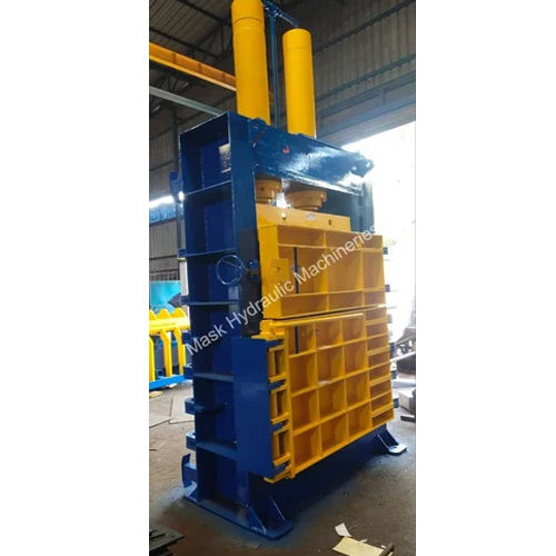 Paper Scrap Baler Machine - Color: Blue