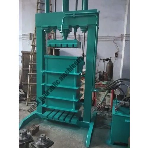 Lifting Box Type Used Clothes Baling Press Machine