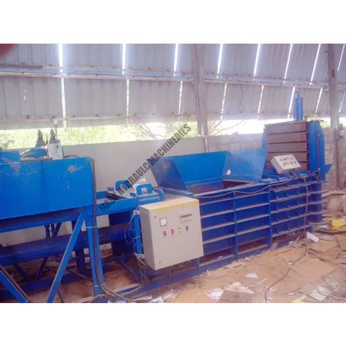 Horizontal Type Waste Paper Baling Press Machine