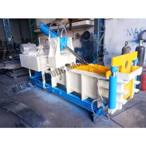 Auto Door Double Action Hydraulic Scrap Baling Press Machine