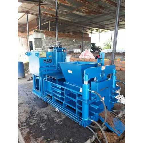 Coco Peat Briquetting Baler Machine