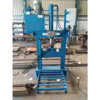 Blue 15 Hp Rubber Bale Cutter