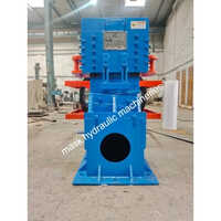 Mild Steel Scrap Cutting Machine - Metal, Automatic Grade, Blue Color | Human Machine Interface Control, Mechanical Shearing Type, Warranty Included