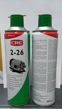 Crc 2-26 Electrical Contact Cleaner Spray - Light Amber Color | Moisture Displacement, Corrosion Protection, Precision Lubrication