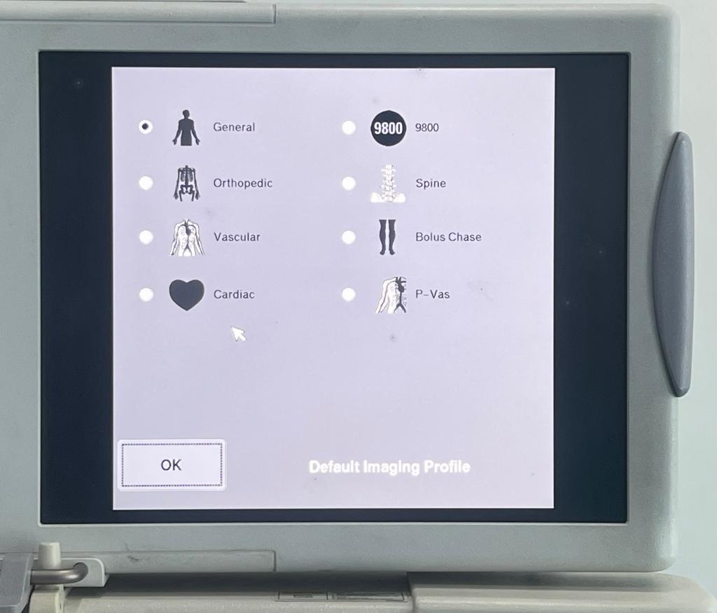 GE OEC 9900 Elite (Cardiac)