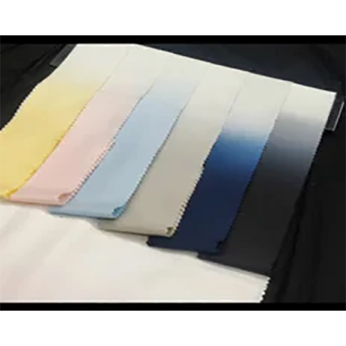 Ombre fancy cotton shirting fabric