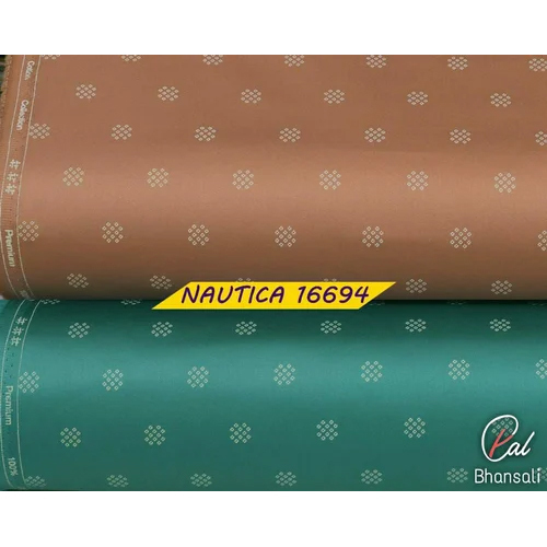 Cotton printed shirting fabric