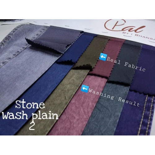 Multicolor Indigo Colour Shirting Fabric