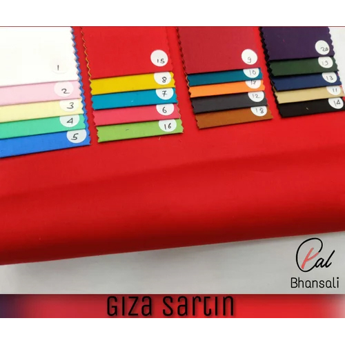 Plain different colour cotton shirting fabric