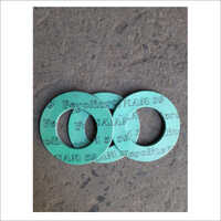 Non Asbestos Gasket - Ring Shape, Green Color, Industrial Use | Ideal For Water Treatment And Power Generation