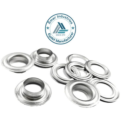 Silver Rope Aluminum Eyelets